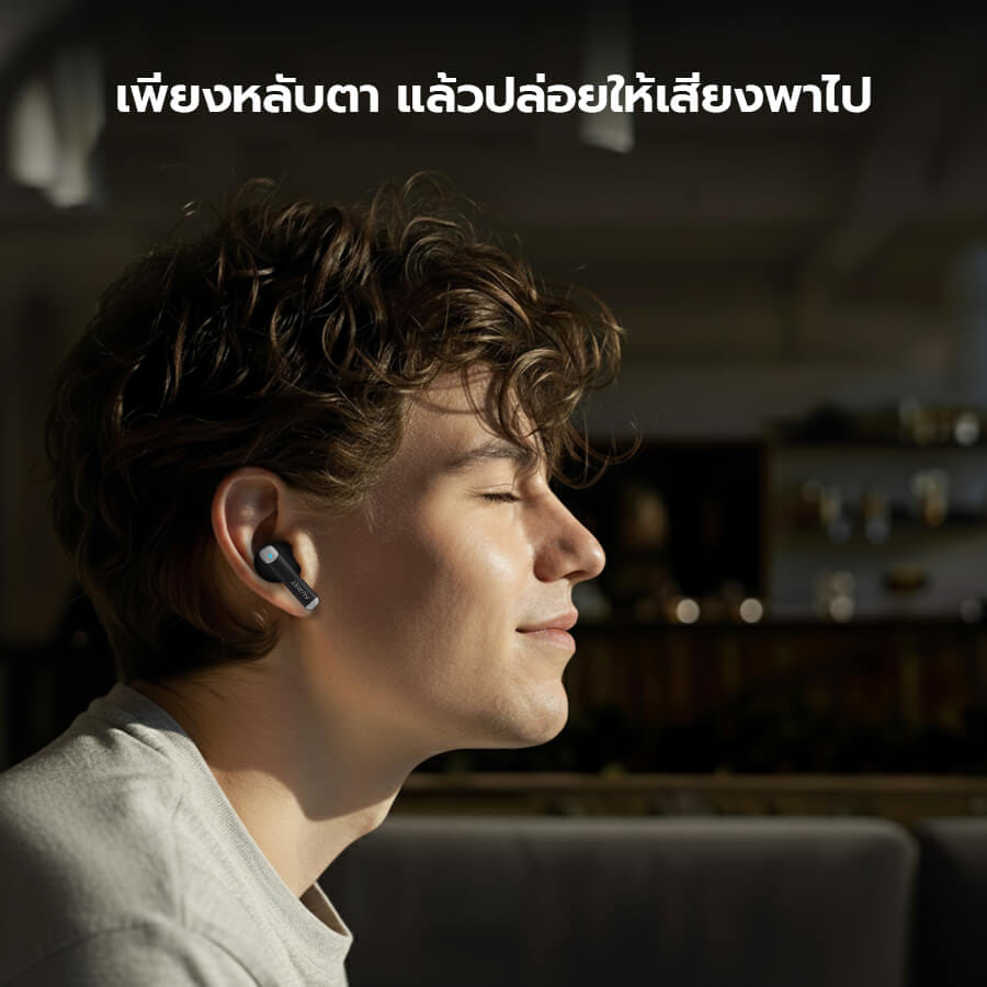 หูฟังบลูทูธ AURIST BY ENYX รุ่น DEPTH ENC ANC ตัดเสียงรบกวน เบสแน่น ไร้สาย กันน้ำ IP54